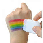 6 Color Washable Rainbow Face Body Painting Crayon Pen Pride Day Celebrations Party Stage Makeup Art Graffiti Drawing Brushing